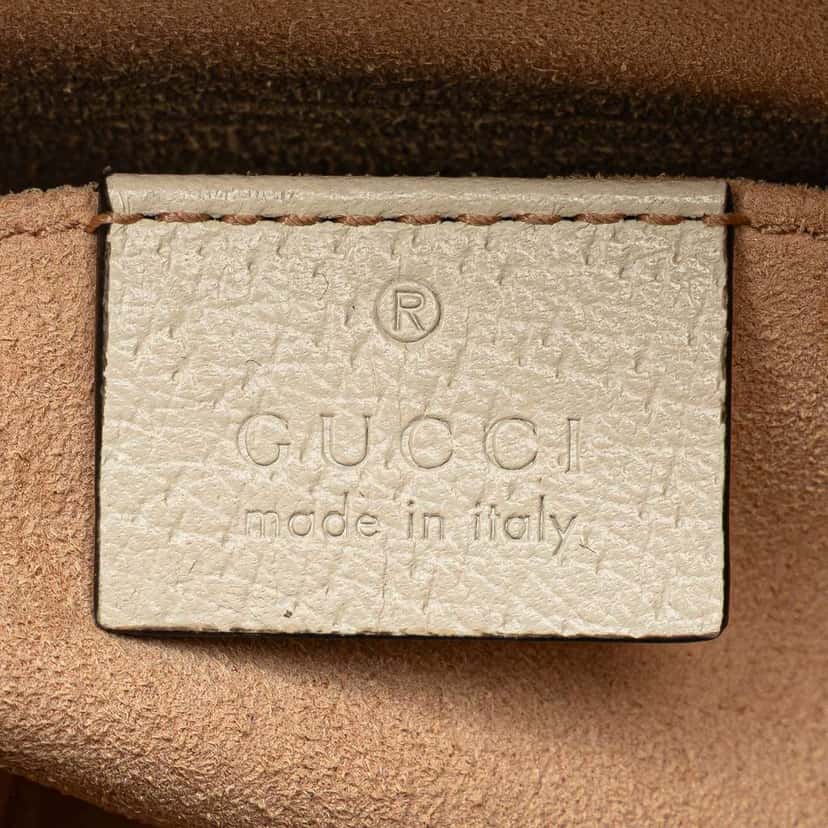 Gucci Small GG Supreme Flora Ophidia Dome Crossbody Brown Canvas Very good condition - Box View