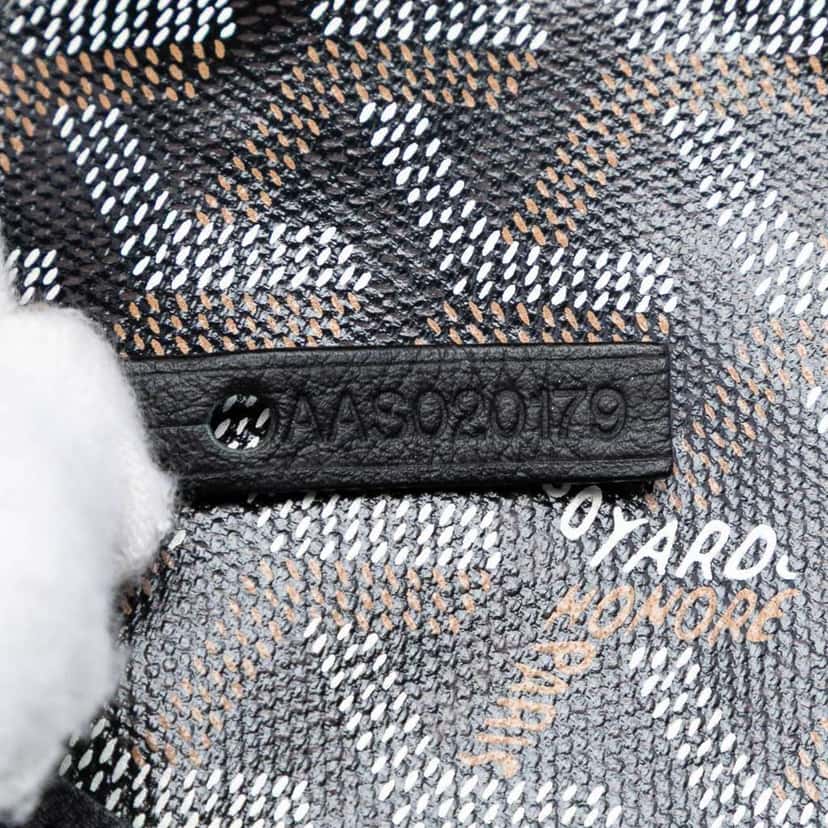 Goyard Goyardine Saint Louis GM Black Canvas Good condition - Box View