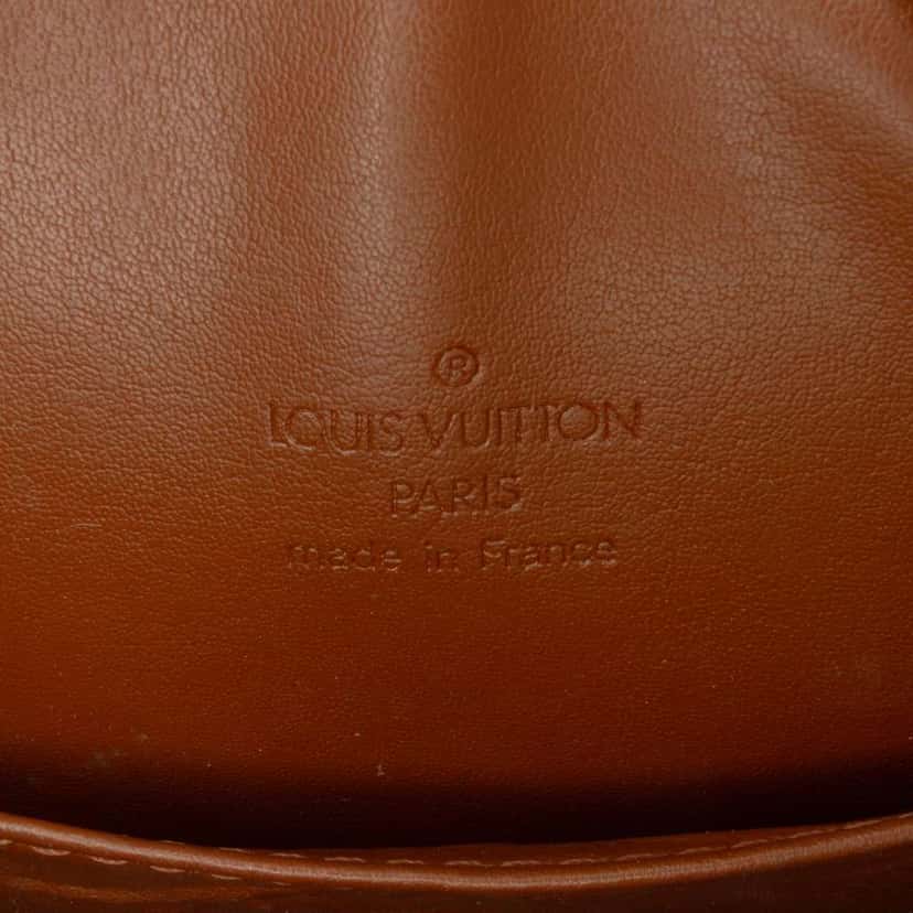 Louis Vuitton Monogram Vernis Christie PM Brown Leather Good condition - Box View