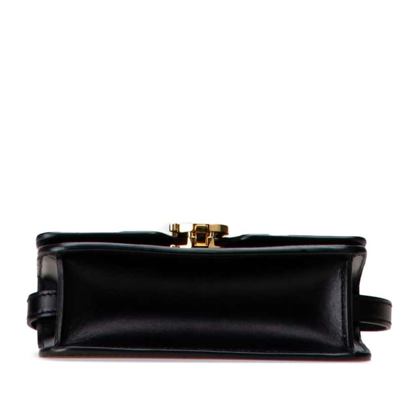 Burberry Mini Leather TB Crossbody Black Leather Good condition - Inside View