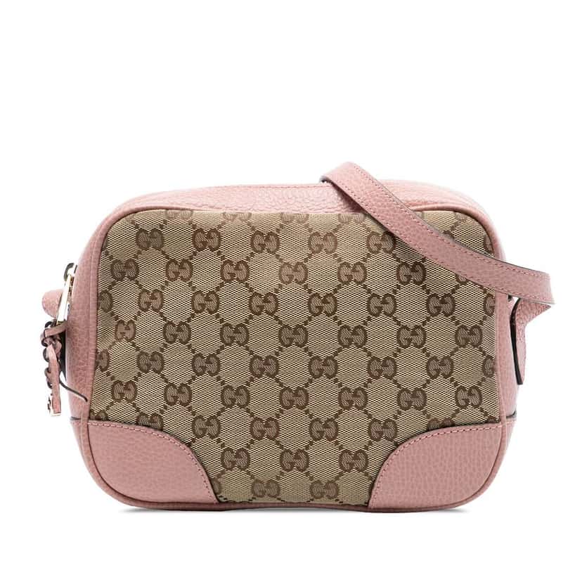 Gucci GG Canvas Bree Crossbody Brown Canvas Good condition - Front View