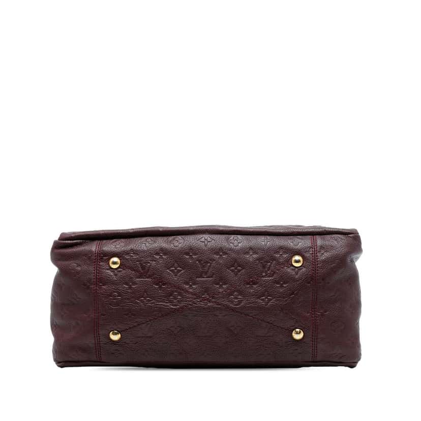 Louis Vuitton Monogram Empreinte Artsy MM Red Leather Good condition - Inside View