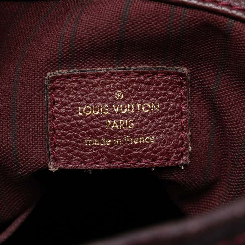 Louis Vuitton Monogram Empreinte Artsy MM Red Leather Good condition - Box View