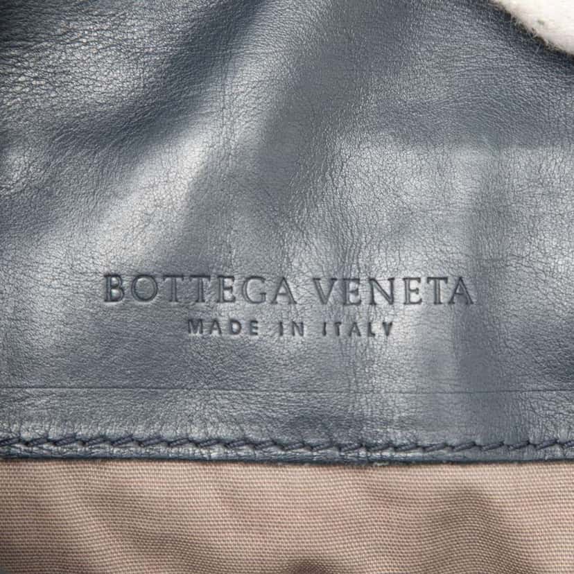 Bottega Veneta Nappa Intrecciato Flap Crossbody Black Leather Good condition - Box View