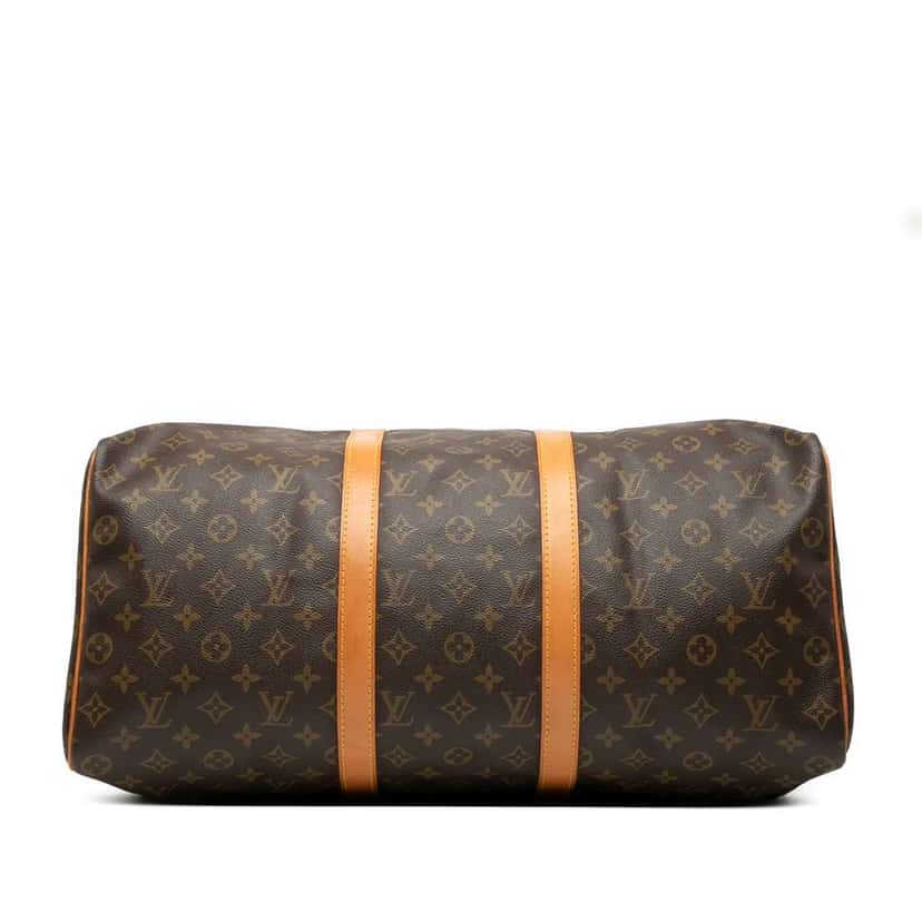 Louis Vuitton Monogram Keepall 50 Brown Good condition - Inside View