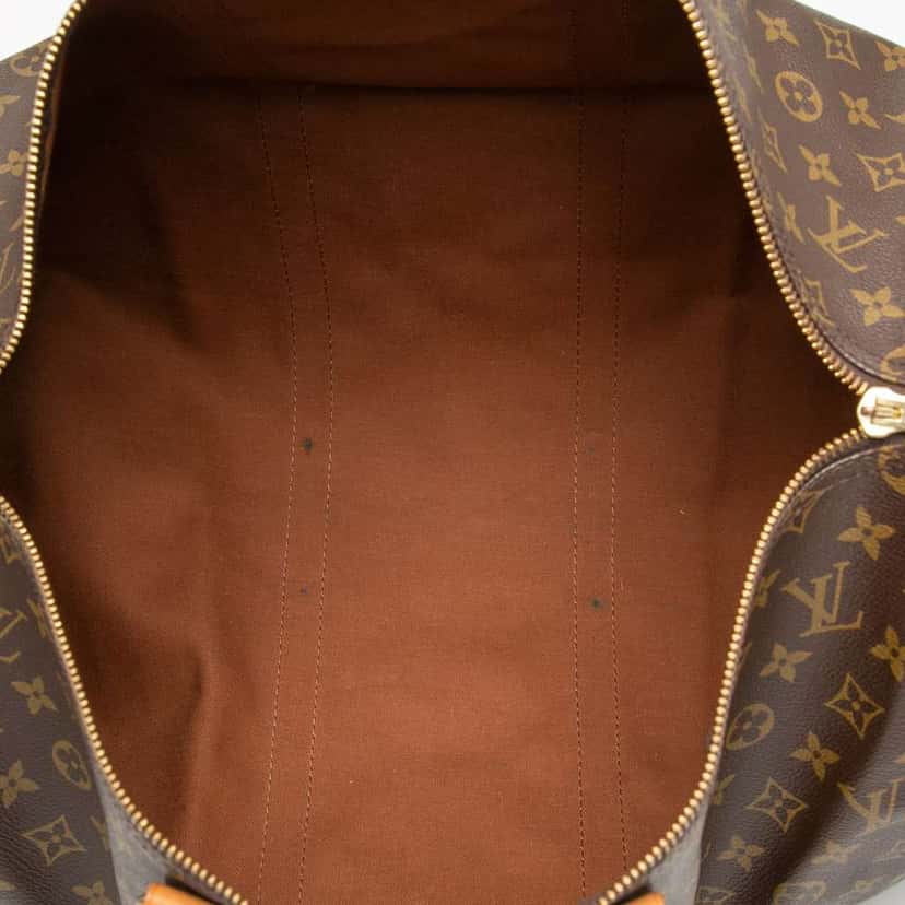 Louis Vuitton Monogram Keepall 50 Brown Good condition - Model View