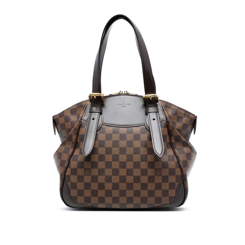 Louis Vuitton Damier Ebene Verona MM Brown Good condition - Front View