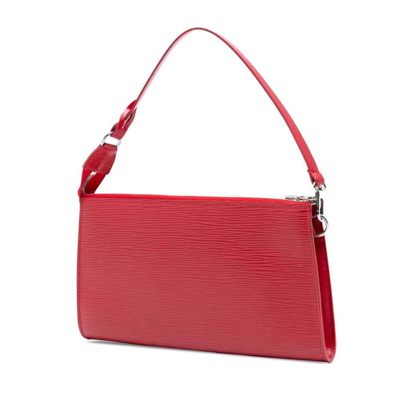 Louis Vuitton Epi Pochette Accessoires Red Leather Good condition - Back View