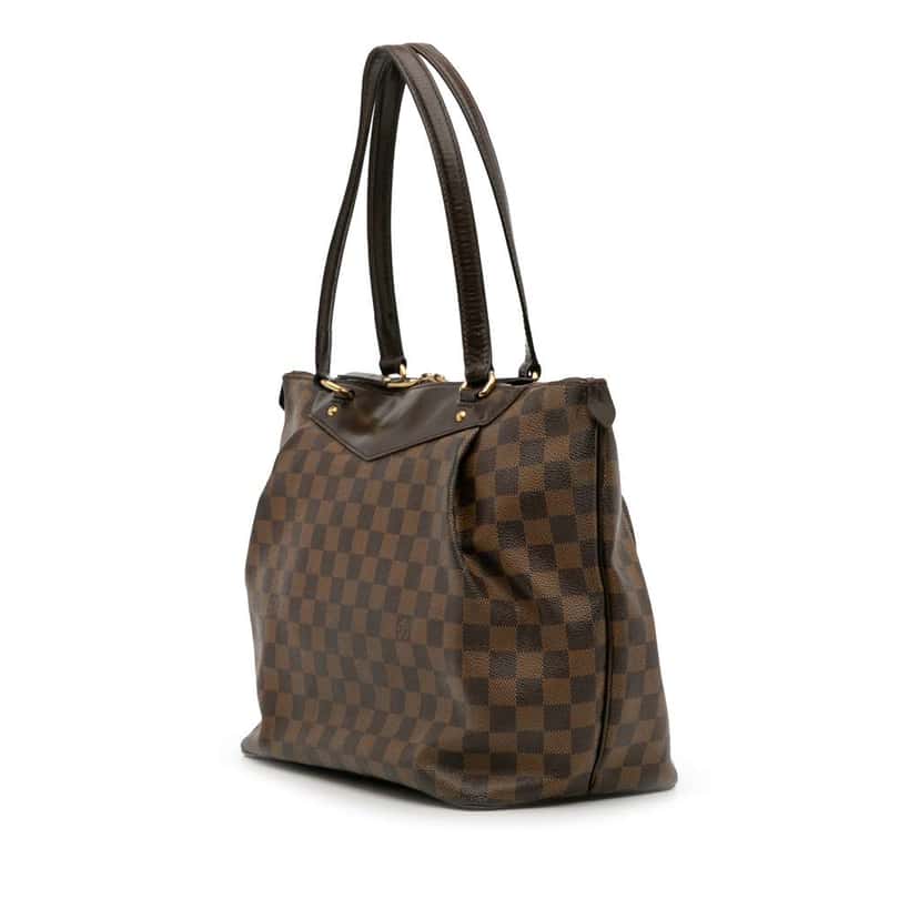 Louis Vuitton Damier Ebene Westminster GM Brown Good condition - Back View
