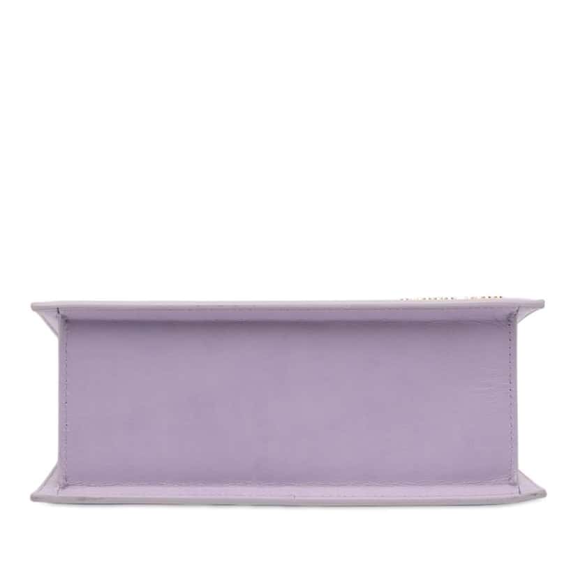 Jacquemus Smooth Calfskin Le Grand Chiquito Purple Leather Good condition - Inside View