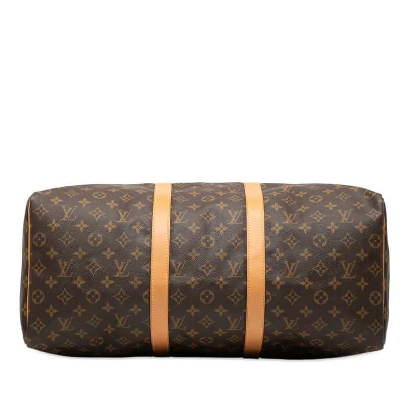 Louis Vuitton Monogram Keepall 50 Brown Good condition - Inside View