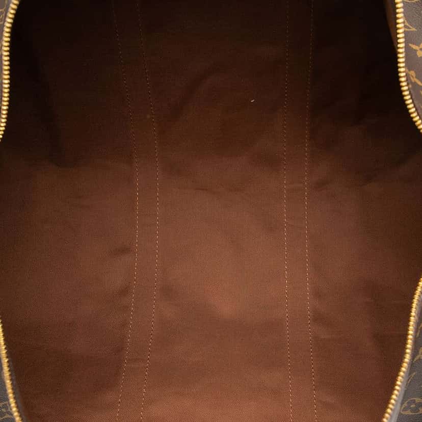 Louis Vuitton Monogram Keepall 50 Brown Good condition - Model View
