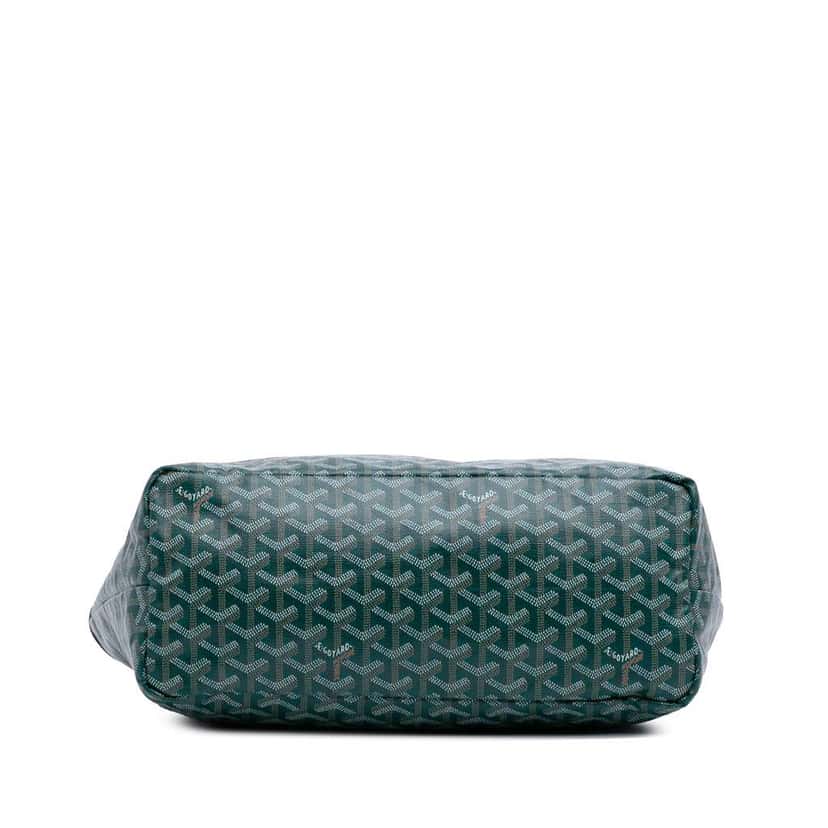 Goyard Goyardine Saint Louis PM Green Canvas Good condition - Inside View