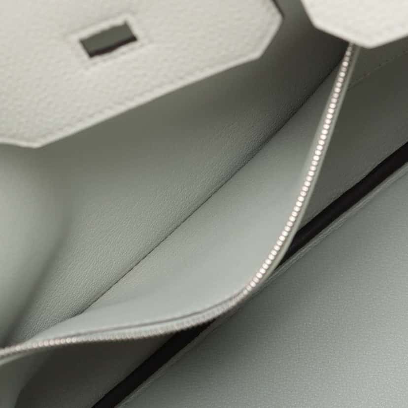 Hermès Togo Birkin Retourne 30 Green Leather Good condition - Box View