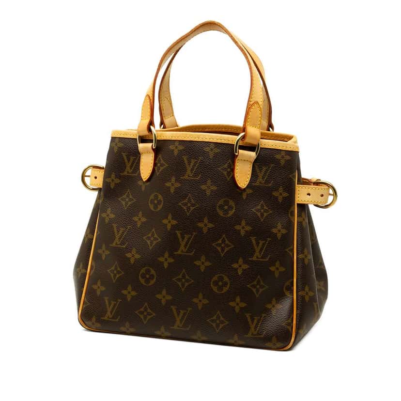 Louis Vuitton Monogram Batignolles Vertical PM Brown Good condition - Back View