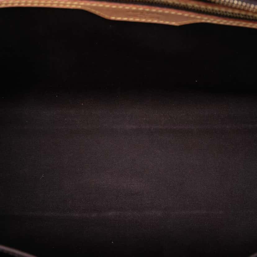 Louis Vuitton Monogram Vernis Brea GM Purple Leather Good condition - Model View