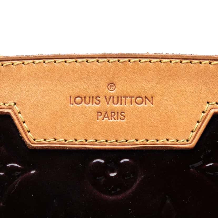 Louis Vuitton Monogram Vernis Brea GM Purple Leather Good condition - Box View