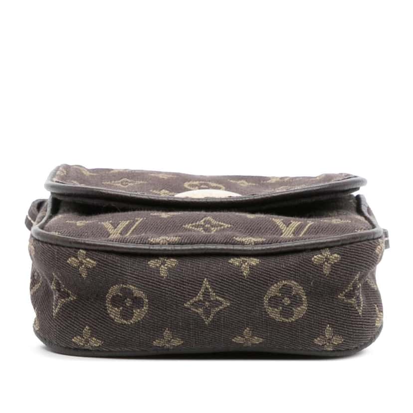 Louis Vuitton Monogram Mini Lin Pochette Cancun Brown Canvas Good condition - Inside View