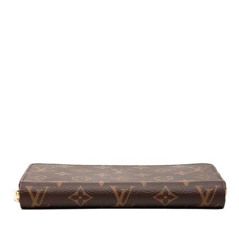 Louis Vuitton Monogram Zippy Long Wallet Brown Good condition - Inside View