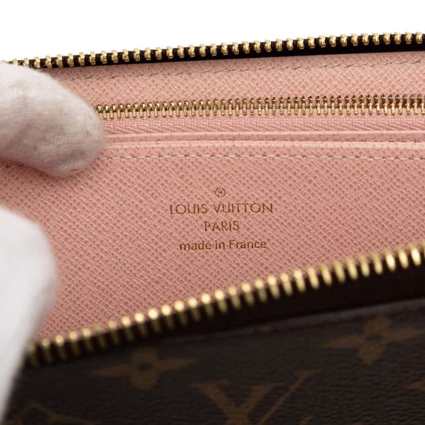 Louis Vuitton Monogram Zippy Long Wallet Brown Good condition - Box View