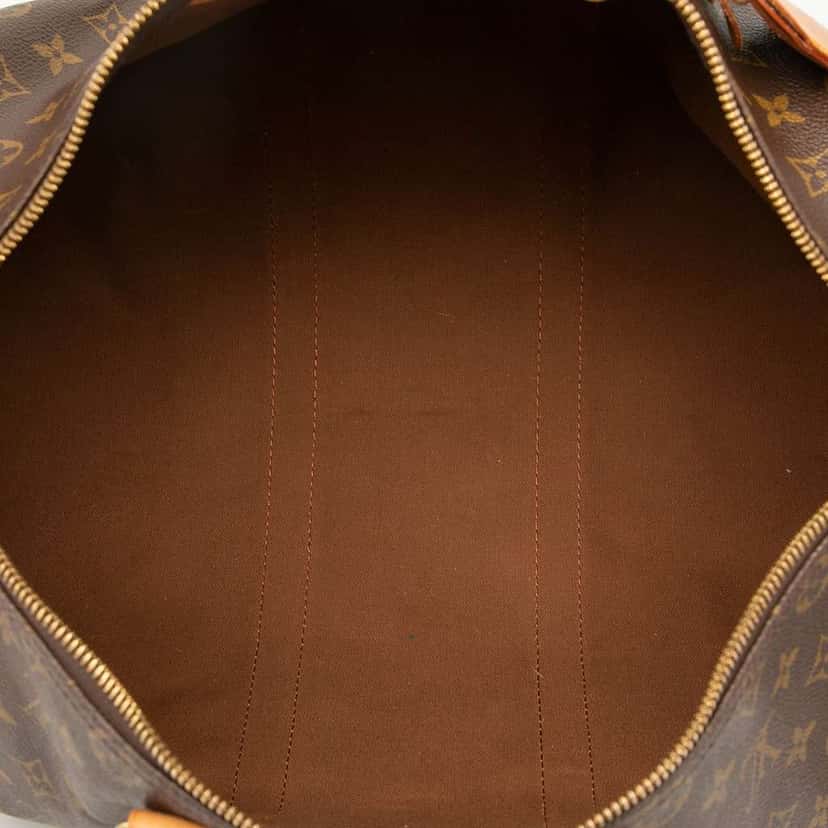 Louis Vuitton Monogram Keepall 45 Brown Good condition - Model View