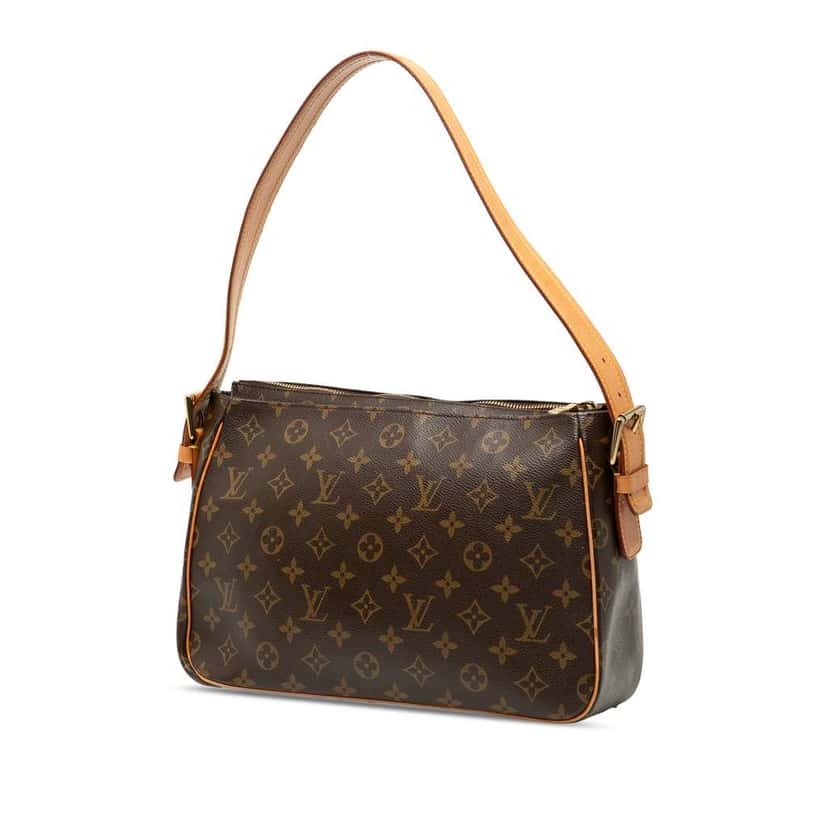 Louis Vuitton Monogram Viva Cite GM Brown Good condition - Back View