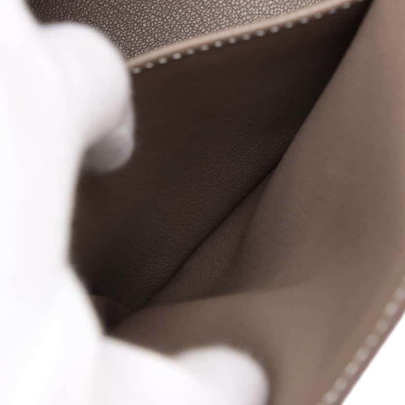 Hermès Togo Kelly II Retourne 28 Brown Leather Very good condition - Box View