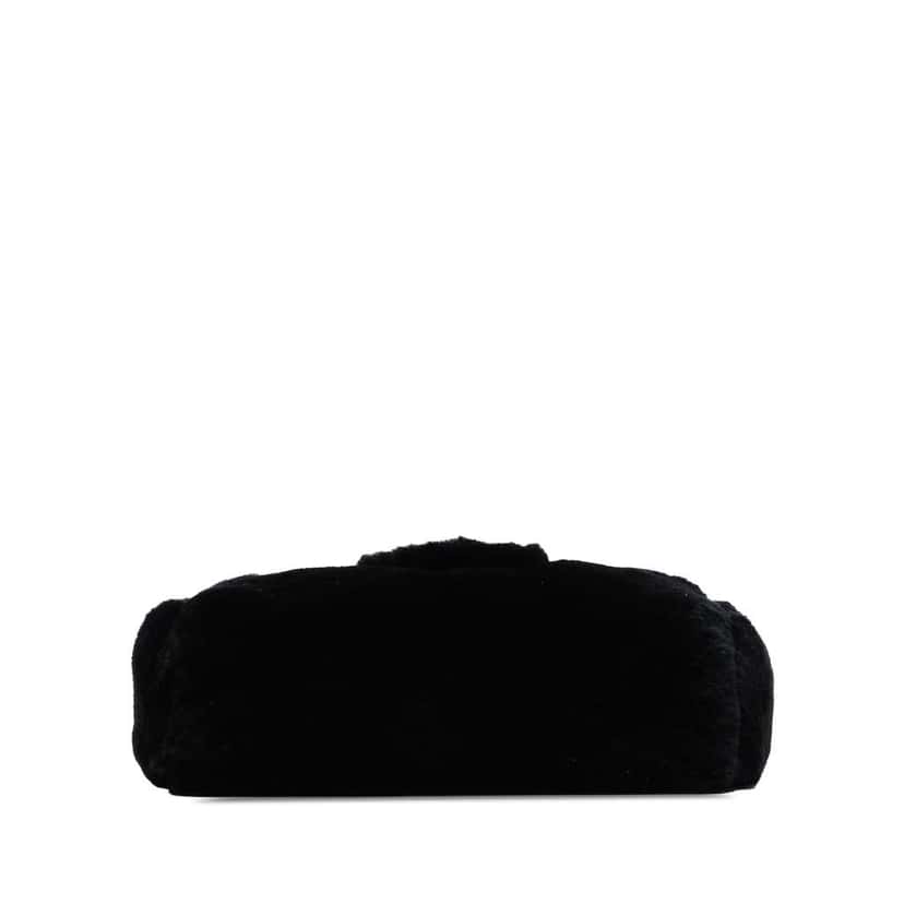Chanel CC Shearling Orirag Multi Pouch Black Good condition - Inside View