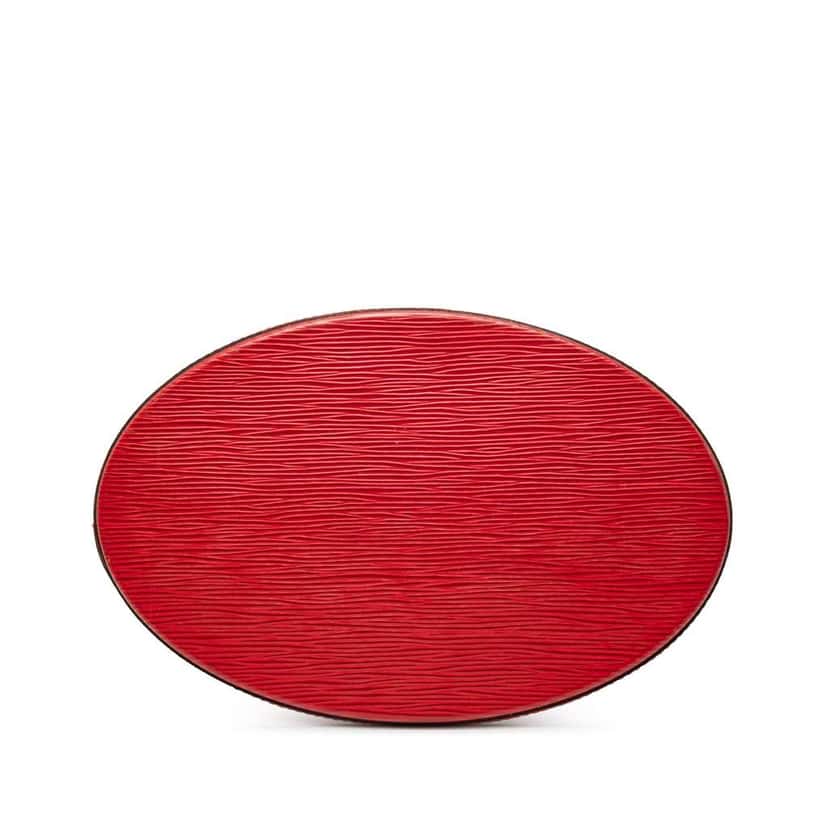 Louis Vuitton Epi Cluny Red Leather Good condition - Inside View