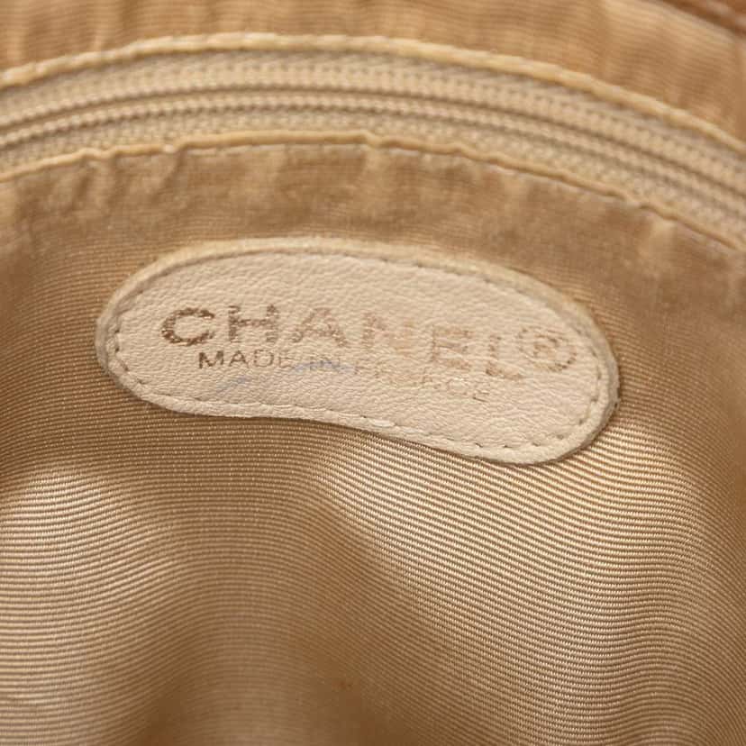 Chanel CC Lambskin Shoulder Bag Brown Leather Good condition - Box View