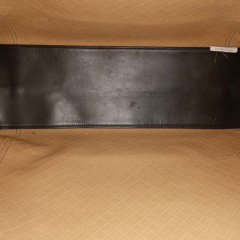 Bottega Veneta Printed Nappa Intrecciomirage Butterfly Tote Brown Leather Good condition - Model View