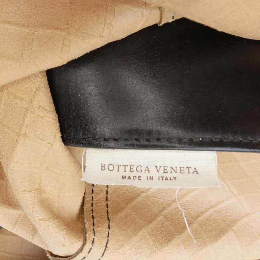 Bottega Veneta Printed Nappa Intrecciomirage Butterfly Tote Brown Leather Good condition - Box View