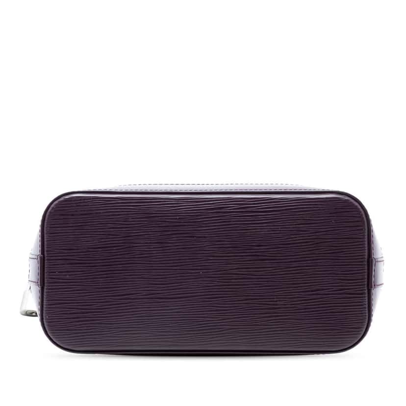Louis Vuitton Epi Lockit Vertical Purple Leather Good condition - Inside View