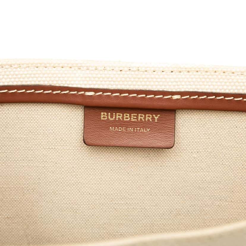 Burberry Printed Canvas Logo Anne Crossbody Brown Canvas Good condition - Box View