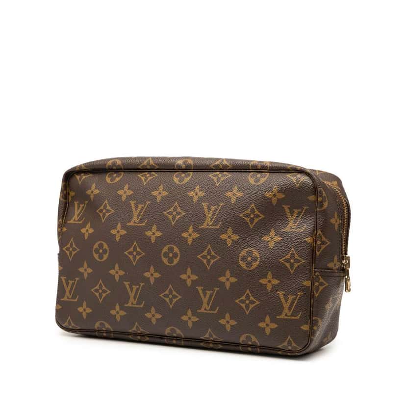 Louis Vuitton Monogram Trousse Toilette 28 Brown Good condition - Back View