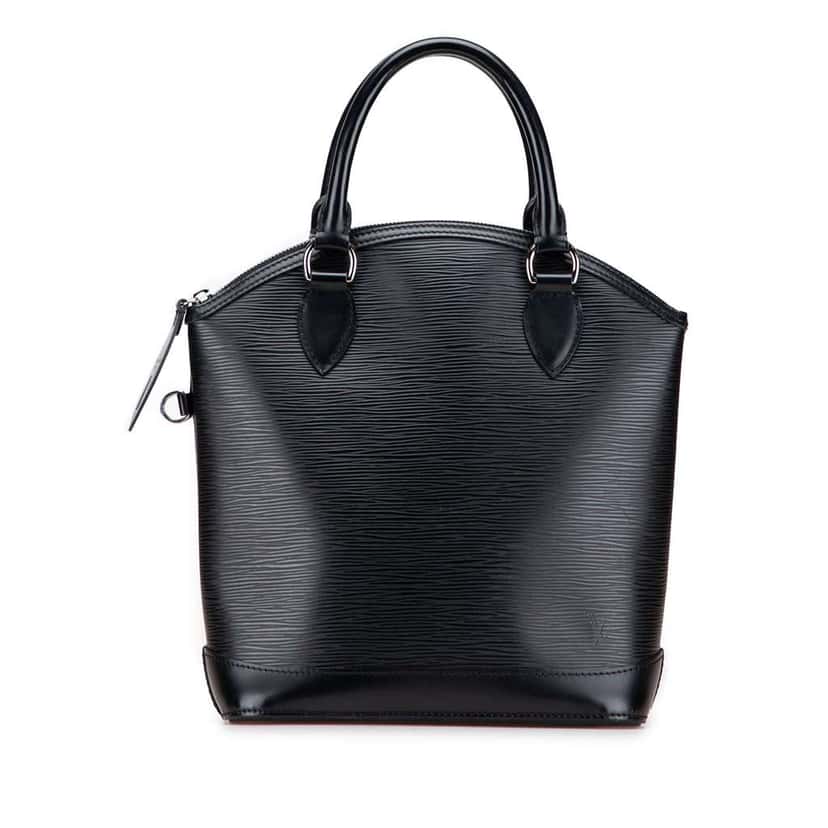 Louis Vuitton Epi Lockit Vertical Black Leather Good condition - Front View