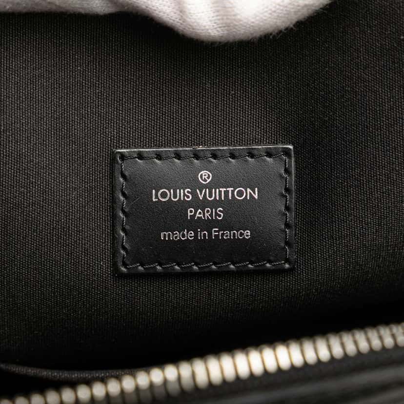 Louis Vuitton Epi Lockit Vertical Black Leather Good condition - Box View