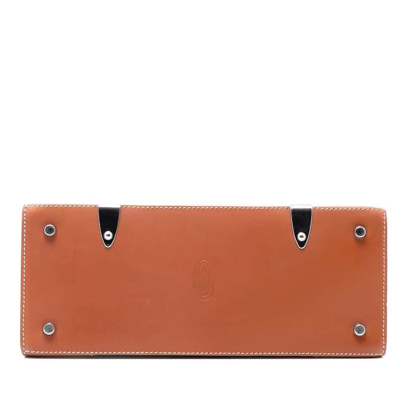 Goyard Goyardine Saigon Structured PM Black Canvas Good condition - Inside View