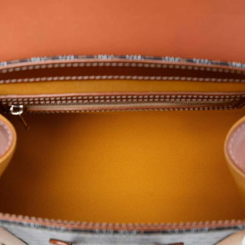 Goyard Goyardine Saigon Structured PM Black Canvas Good condition - Model View