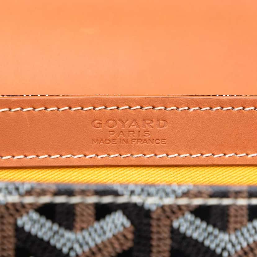 Goyard Goyardine Saigon Structured PM Black Canvas Good condition - Box View