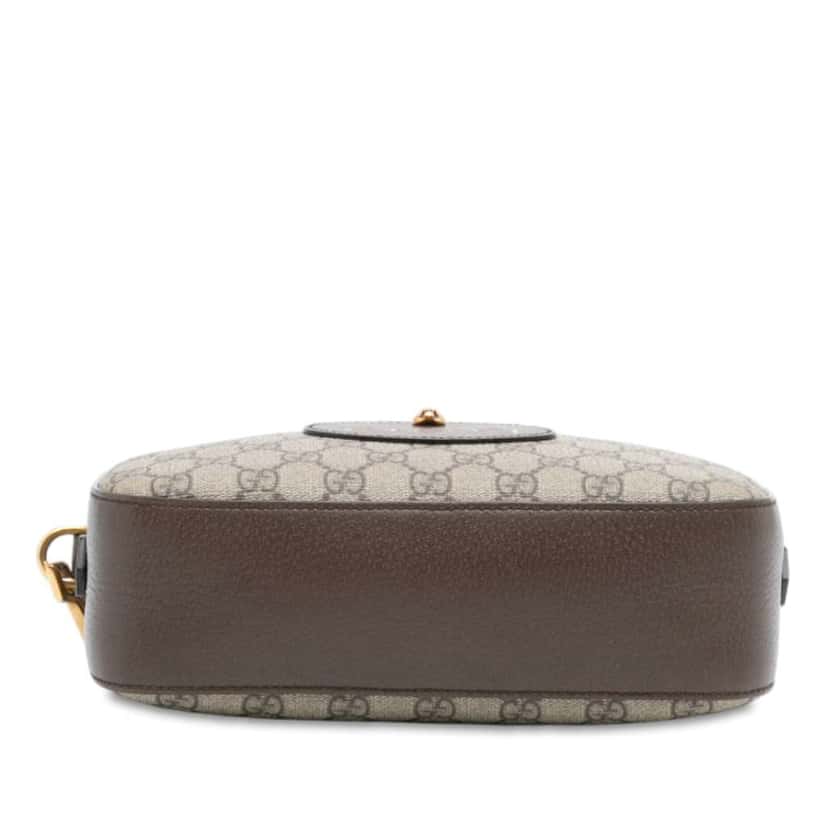 Gucci GG Supreme Web Neo Vintage Crossbody Brown Canvas Good condition - Inside View