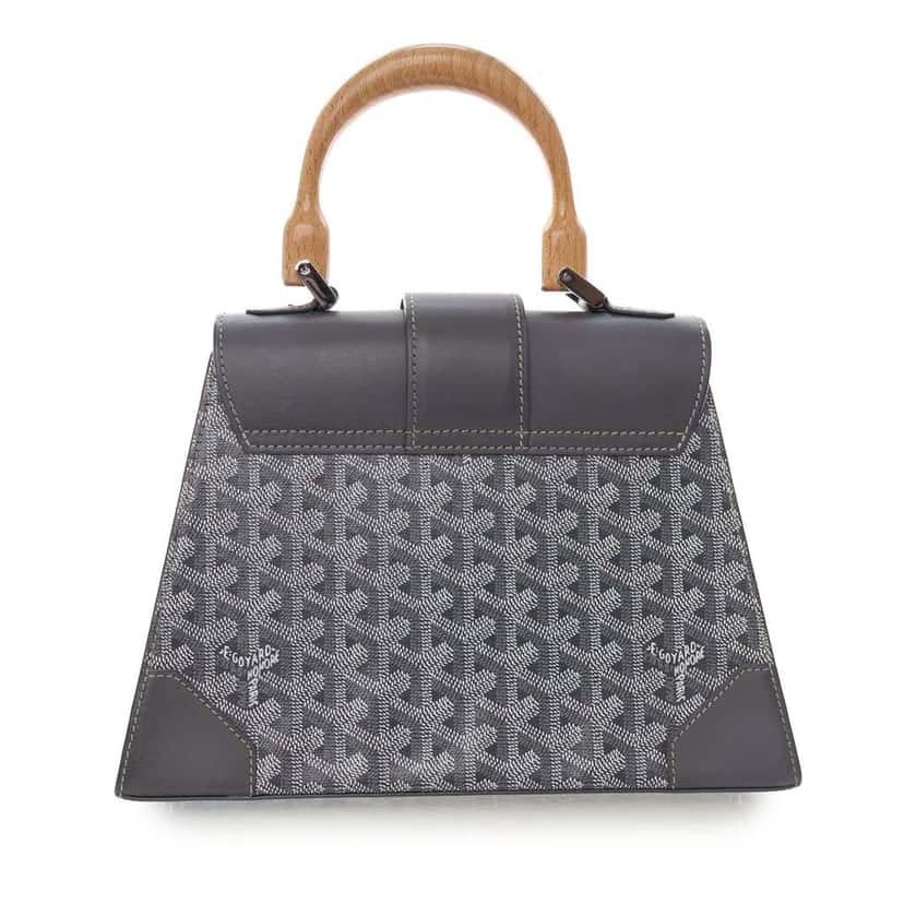 Goyard Goyardine Saigon Structured PM Grey Canvas Good condition - Model View