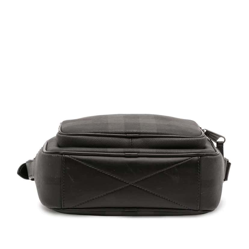 Burberry Coated Canvas Check Paddy Bag Grey Canvas Fair condition - Inside View