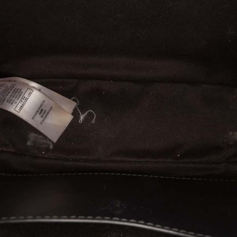 Burberry Coated Canvas Check Paddy Bag Grey Canvas Fair condition - Model View