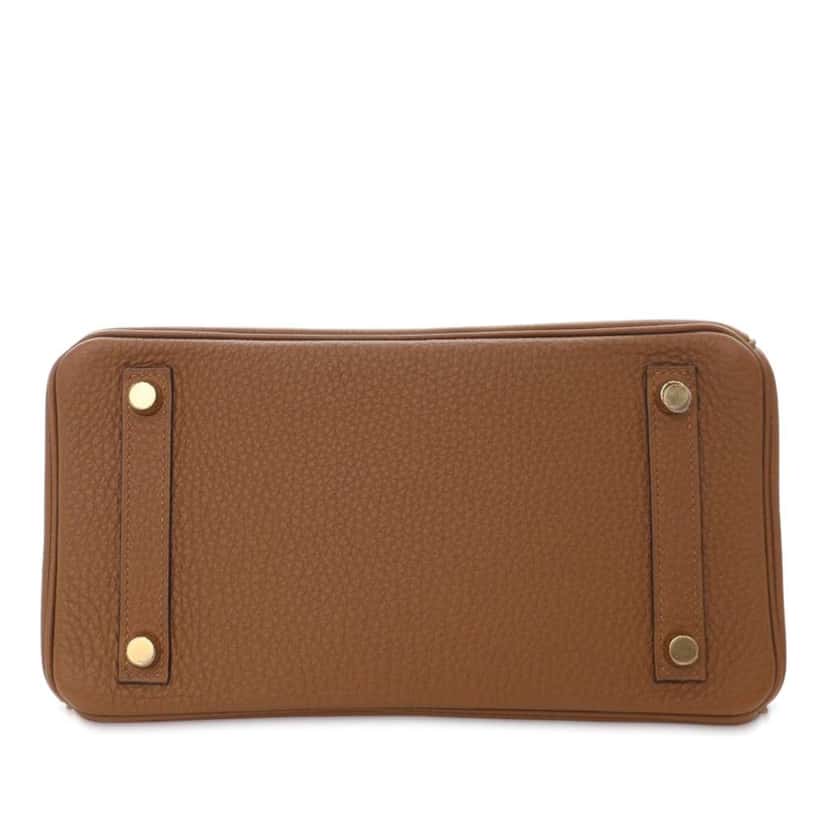 Hermès Togo Birkin Retourne 25 Brown Leather Good condition - Model View