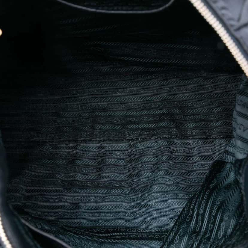 Prada Tessuto Gaufre Satchel Black Good condition - Model View