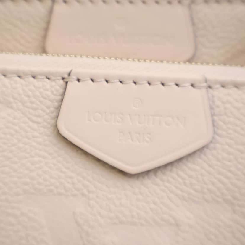 Louis Vuitton Monogram Giant Empreinte Multi Pochette Accessoires Brown Leather Good condition - Box View