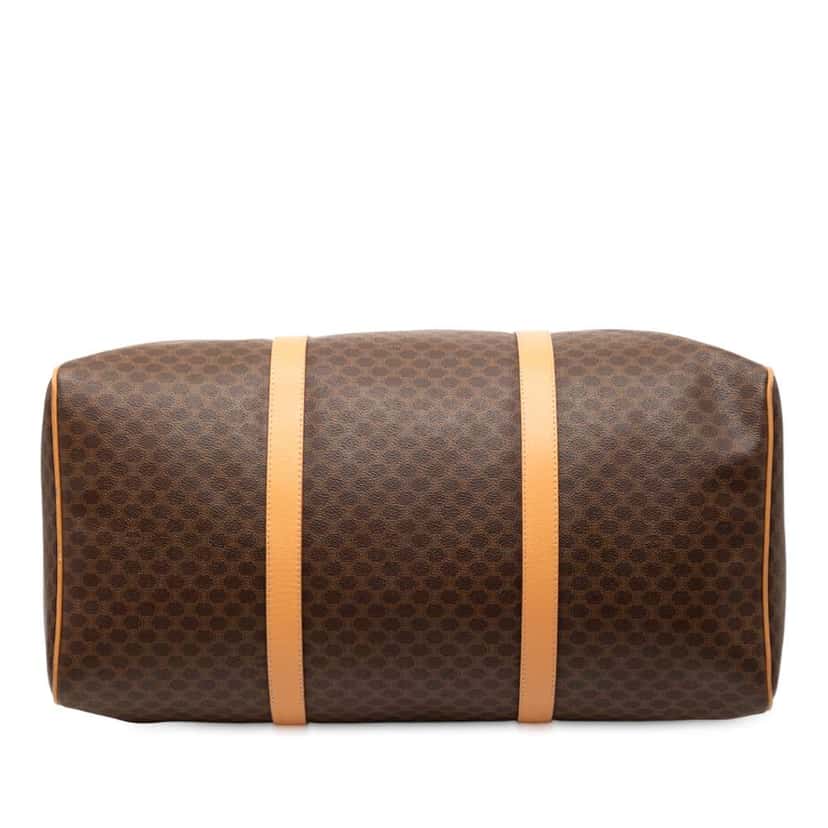 Celine Macadam Coated Canvas Travel Bag Brown Canvas Good condition - Inside View
