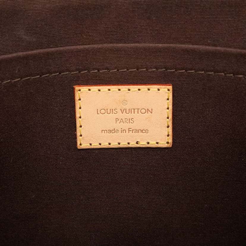 Louis Vuitton Monogram Vernis Rosewood Avenue Purple Leather Good condition - Box View