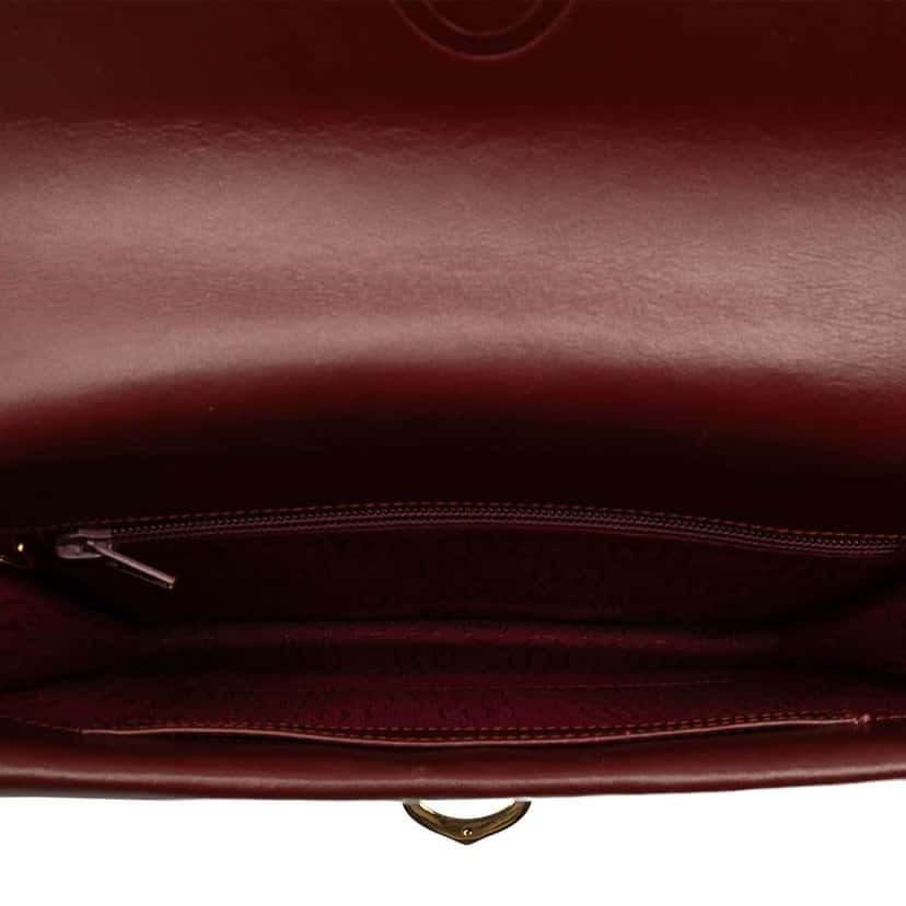 Cartier Must de Cartier Leather Crossbody Red Leather Good condition - Inside View